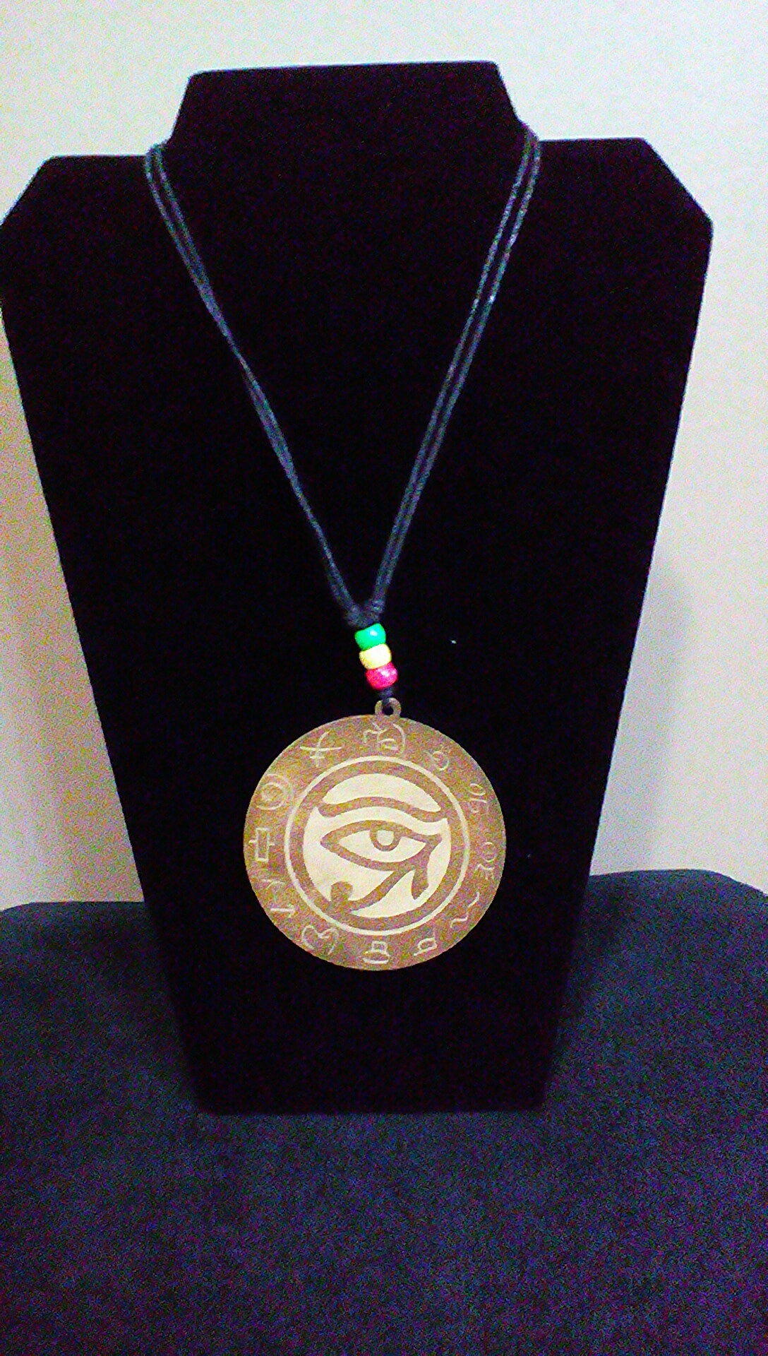 Eye Of Rah Natural Bead Necklace
